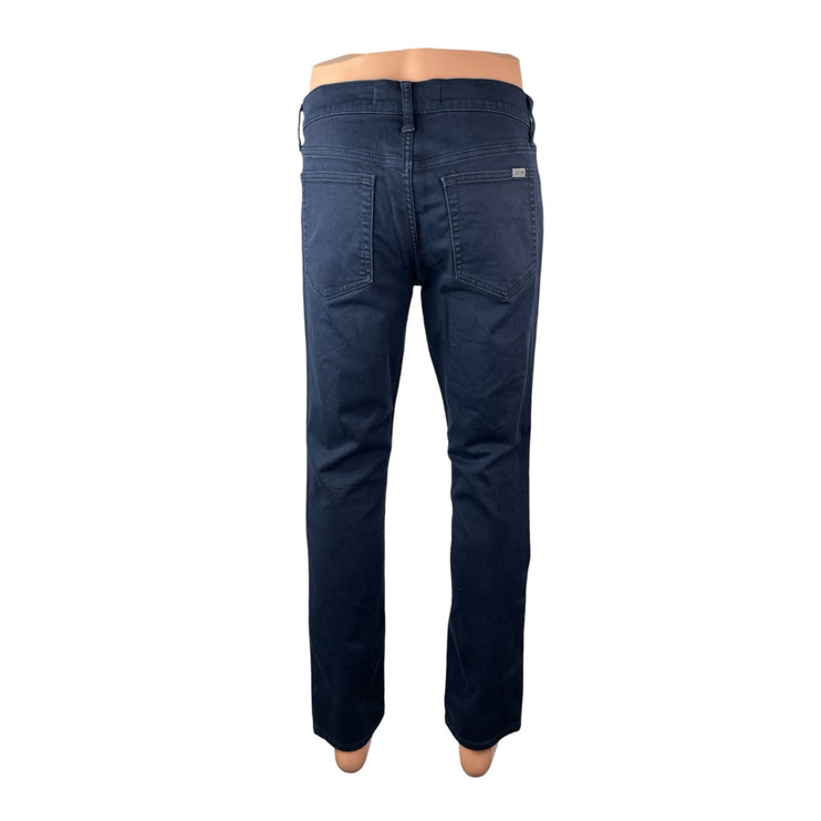 Joe's Mens Navy Blue High Rise Classic Slim Skinny Straight Denim Jeans Pants 31