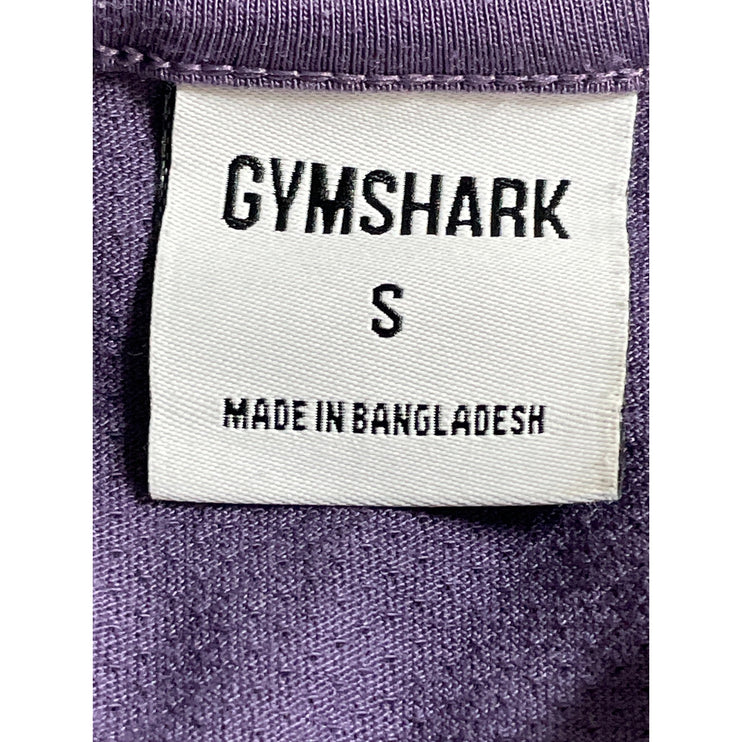 Gymshark Training Purple Long Sleeve Slim Yoga Athletic Activewear Shirt Top S