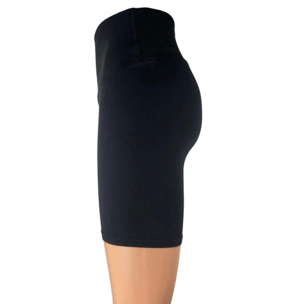Aritzia TNA Women's Black Mid Rise Yoga Running Athletic Biker Shorts Size XS