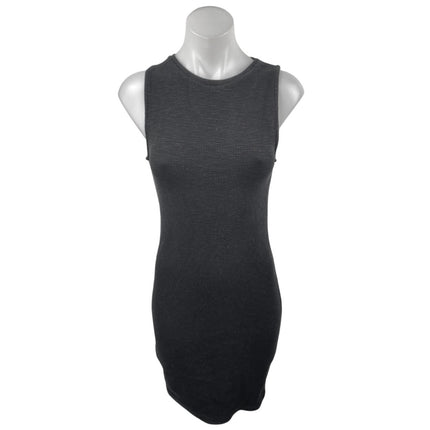 Zara Women's Black Sleeveless Stretch Knit Mini Bodycon Sweater Tank D Brie Zara Women's Black Sleeveless Stretch Knit Mini Bodycon Sweater Tank D Brie