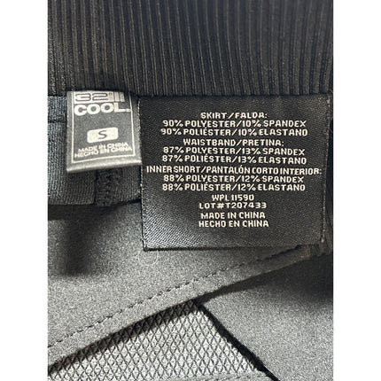 32 Degrees Cool Women's Black High Rise Mini Golf Athletic Flared A-Line Skirt S