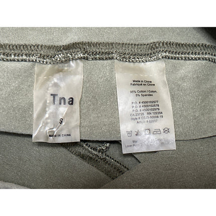 Aritzia TNA Women's Green Low Rise Activewear Fitness Yoga Gym Biker Shorts Sz S