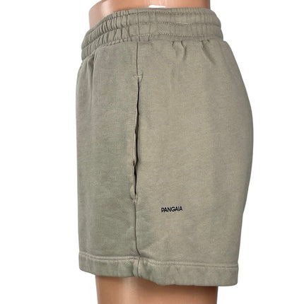 Pangaia Womens Gray High Rise Organic Cotton Pull On Lounge Mini Sweat Shorts S