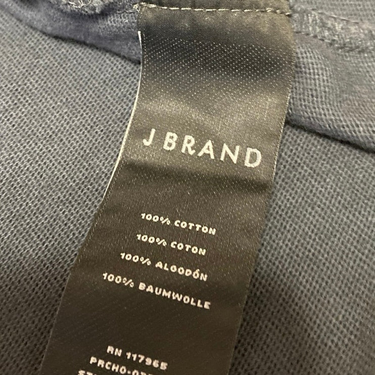 J Brand Men's Gray Black Geometric Print Crewneck Short Sleeve Tee T-shirt Top M