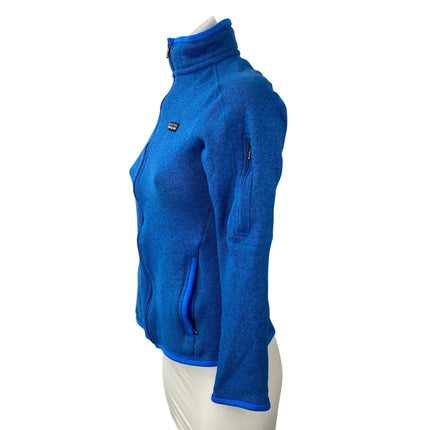 Patagonia Better Sweater Women's Blue Full Zip Long Sleeve Utility Jacket Size S