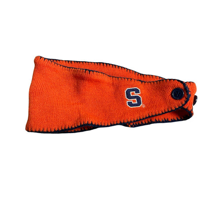 ZooZatz Otto the Orange Mascot NCAA Syracuse University Knit Headband Size OS