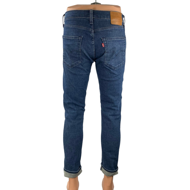 Levi's Men's Blue Medium Wash Slim Fit Skinny Y2k Casual Denim Jeans Size 32
