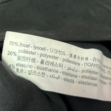 Zara Women's Black Sleeveless One Shoulder Side Zipper Cropped Tank Top Size M