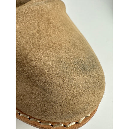 UGG Georgette Women's Brown Suede Leather Sherpa Shearling Fur Platform Boots 8