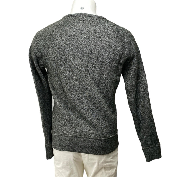 Banana Republic Men's Dark Gray Long Sleeve Crew Neck Sweatshirt Sweater Size S