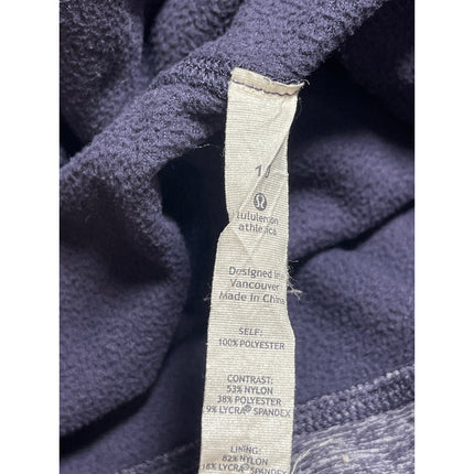 Lululemon Apres Run Pullover Women's Purple Hoodie Hooded Sweater Top Size 10
