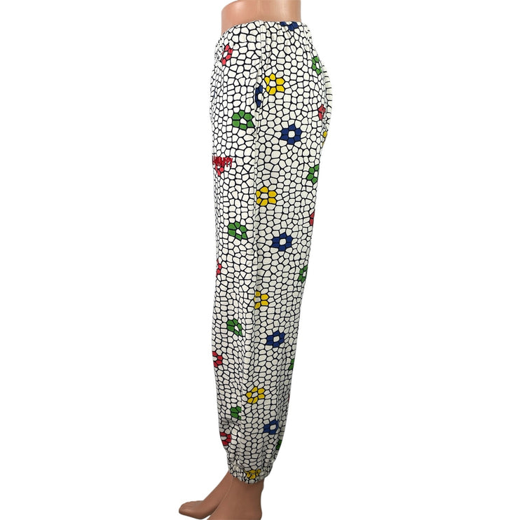 Madhappy x Vilebrequin Women's Multicolor Floral Lounge Jogger Sweatpants Size S