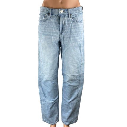 American Eagle 90s Straight Women's Blue Relaxed High Rise Denim Jeans Size 6