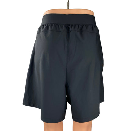 Old Navy Active Powersoft Women's Black Bermuda Workout Athletic Shorts Size L