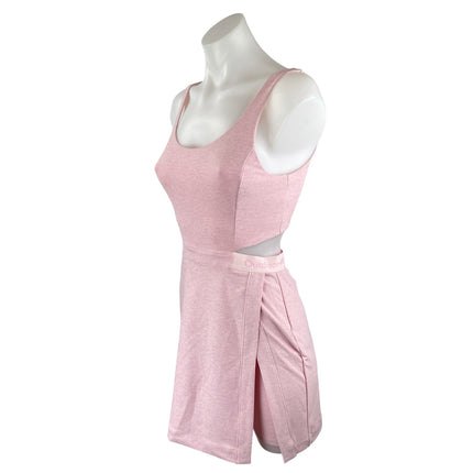 Outdoor Voices Court Pink Cut Out Yoga Athletic Activewear Mini Skort Dress XS