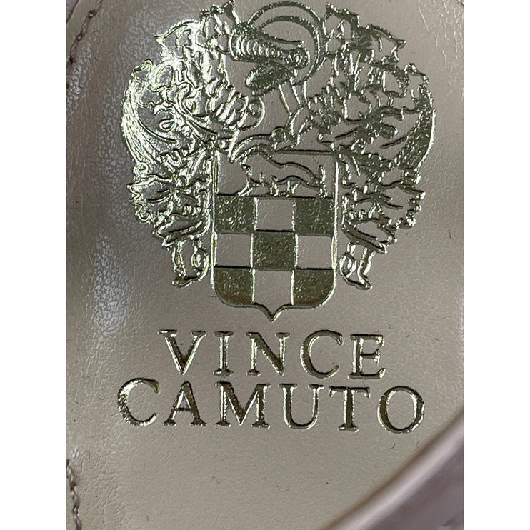Vince Camuto Lilah Ankle Strap High Block Heel Open Toe Strappy Heels Sandals 10