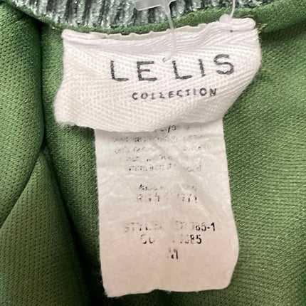 Le Lis Women's Green Sleeveless Cami Camisole Cowl Neck Mini Slip Dress Size S