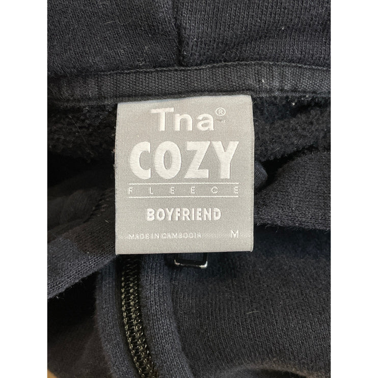 Aritzia TnA Fleece Boyfriend Athletic Activewear Hoodie Sweater Sweatshirt Top M