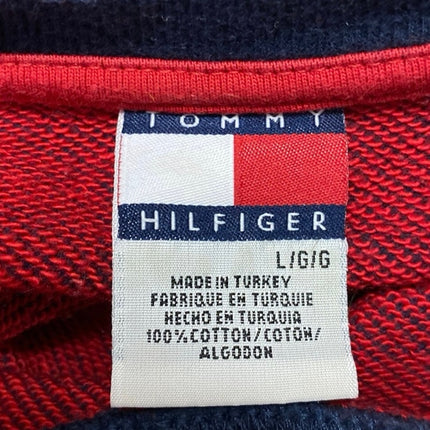 Tommy Hilfiger Tommy Rocks Men's Blue Long Sleeve Graphic Tee T-shirt Top Size L