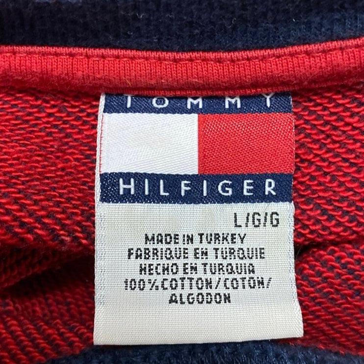 Tommy Hilfiger Tommy Rocks Men's Blue Long Sleeve Graphic Tee T-shirt Top Size L