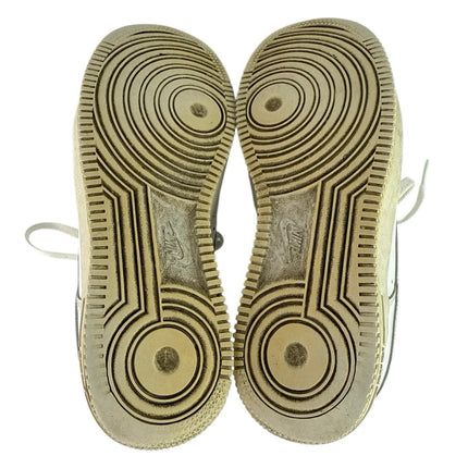 Nike Air Force 1 Low '07 Women's White Lace Up Leather Sneakers Shoes Size 9