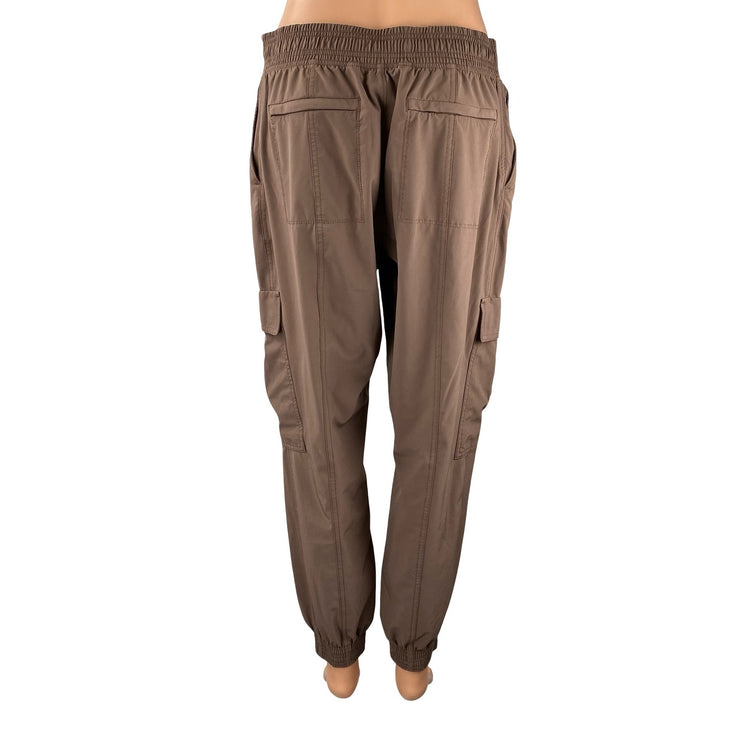 Athleta Chelsea Womens Brown High Rise Outdoor Utility Jogger Sweat Pants Size 8