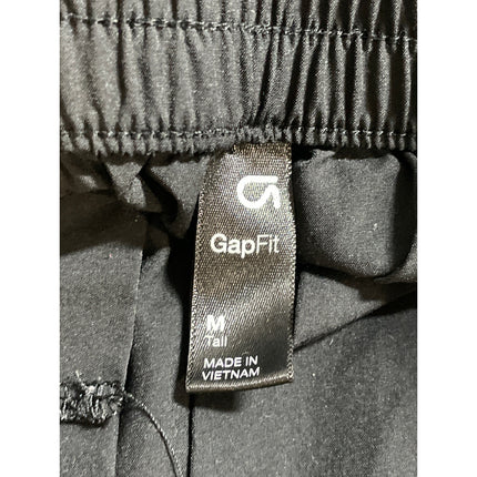 Gap Fit Women's Black Pleated High Rise Palazzo Wide Leg Trousers Dress Pants MT