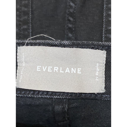 Everlane Women's Black Mid Rise Slim Fit Casual Ankle Skinny Denim Jeans Size 29