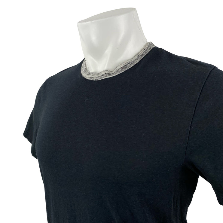 Alternative Men's Black Short Sleeve Crew Neck Basic T Shirt Tee Top Size M