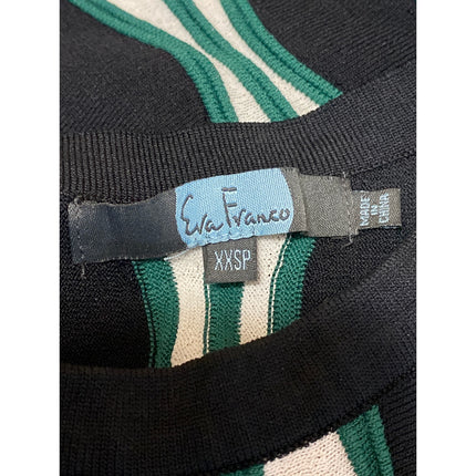 Anthropologie Eva Franco Mod Knit Green Argyle Sleeveless Tank Midi Dress XXS