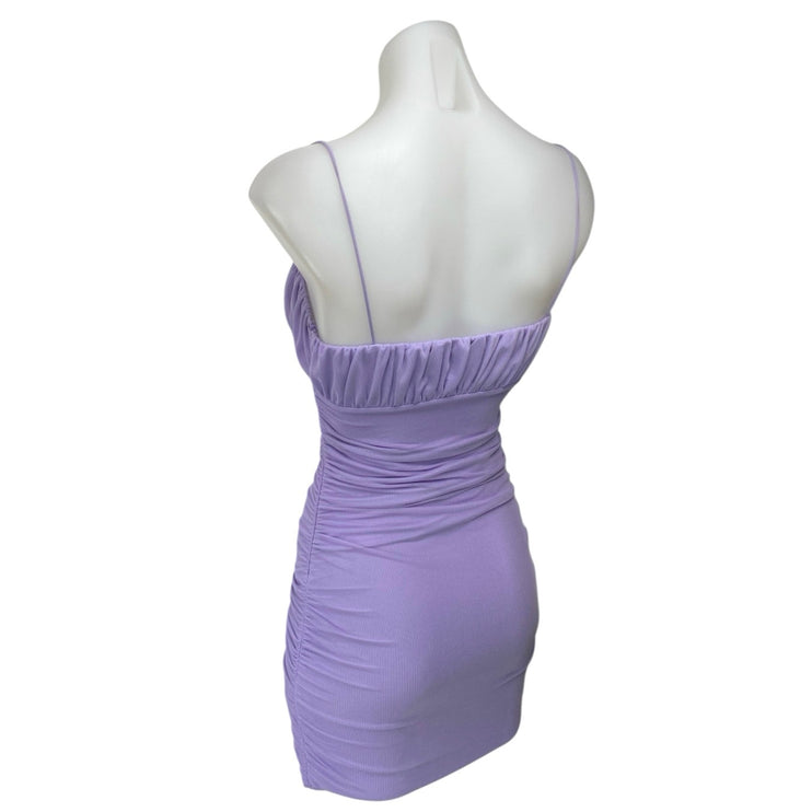 Princess Polly Purple Lilac Sleeveless Cami Camisole Tank Mini Bodycon Dress 2
