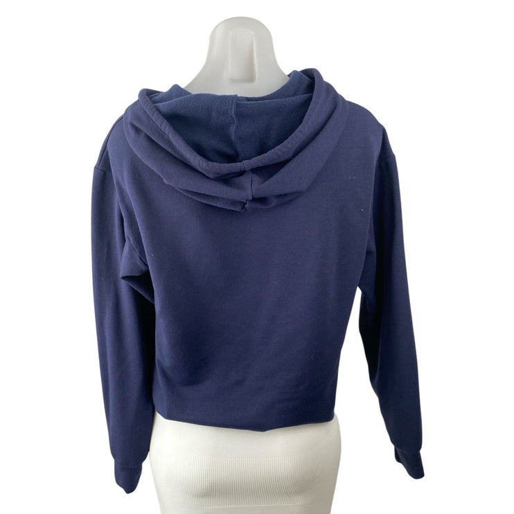 Soulcycle Women's Navy Blue Skull Skeleton Hoodie Hooded Sweatshirt Top Size S