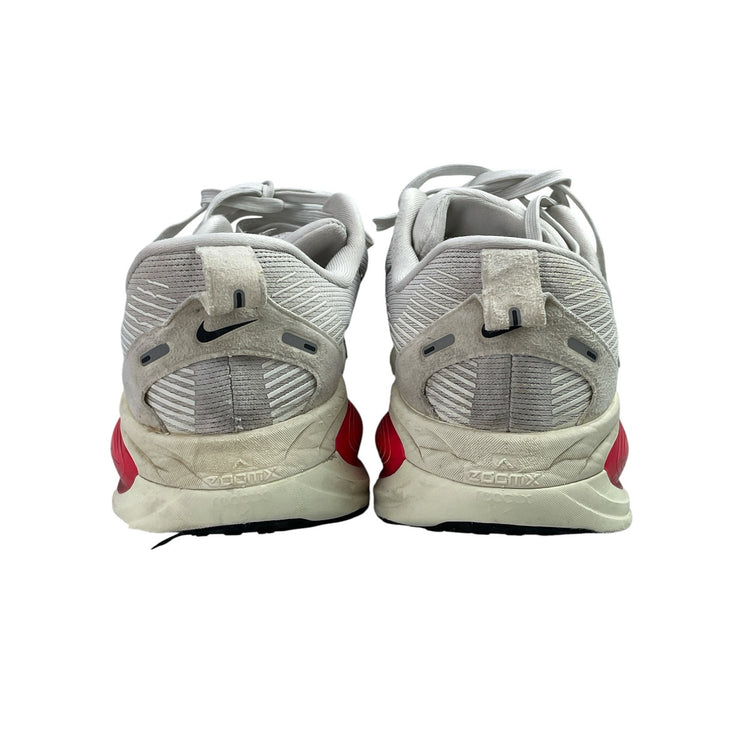 Nike Vomero 18 Men's Platinum Tint Siren Red Athletic Running Shoes Size 10.5