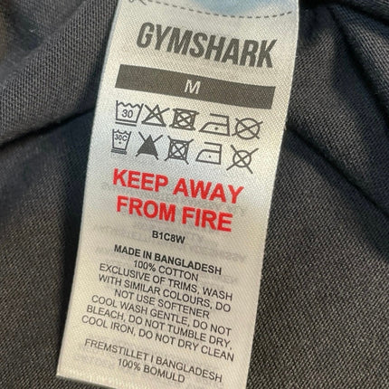 Gymshark Women's Black Strength Dept Long Sleeve Crewneck Sweatshirt Top Size M
