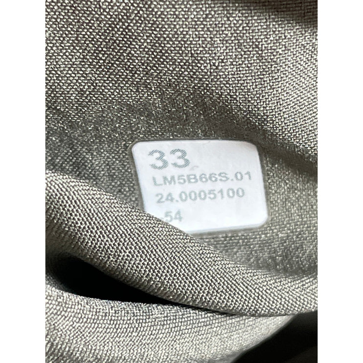 Lululemon ABC Men's Gray Mid Rise VersaTwill Classic Straight Trousers Pants 33