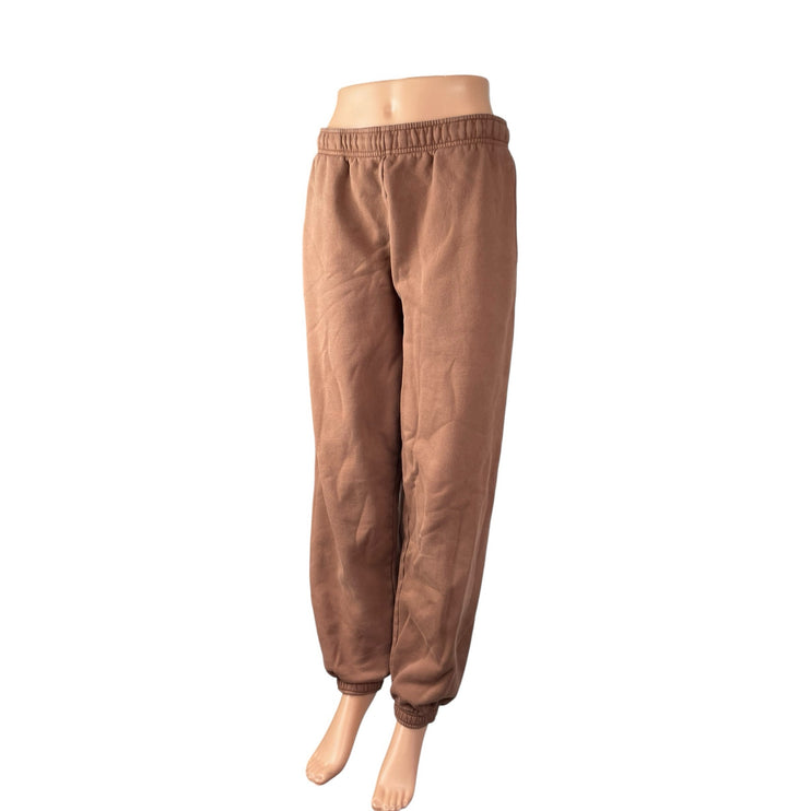 Aritzia TNA Women's Brown Yoga Athletic Activewear Trousers Jogger Sweat Pants M