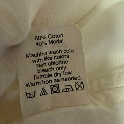 Madewell Women's White Button Up Short Sleeve Collar Shirt Blouse Top Size XS