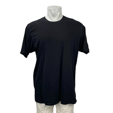 Talentless Men's Black Crew Neck Short Sleeve Casual Tee Basic T-Shirt Top Sz XL