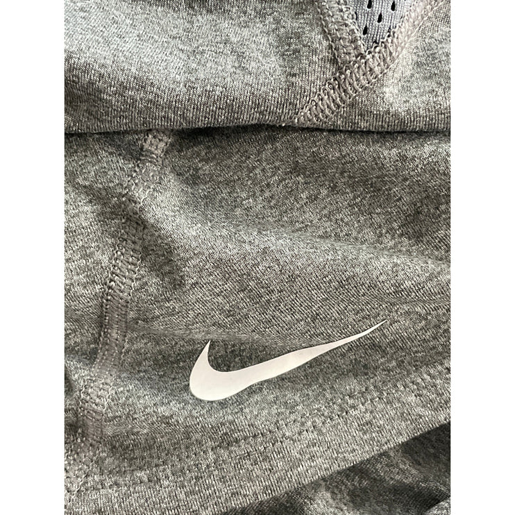 Nike Dri Fit Women's Gray Crossback Running Yoga Workout Athletic Tank Top Sz M