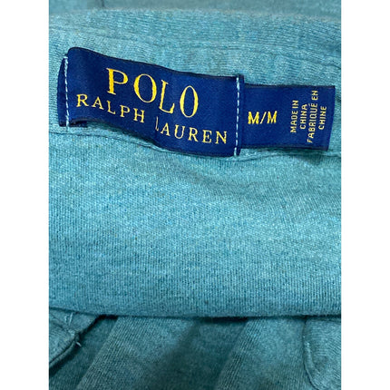Polo Ralph Lauren Iconic Mesh Men's Green Collared Short Sleeve Polo Shirt Top M