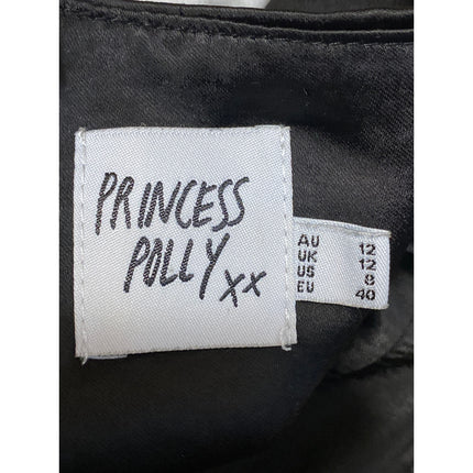 Princess Polly Chantell Colorblock Satin Sleeveless Square Neck Cami Tank Top 8