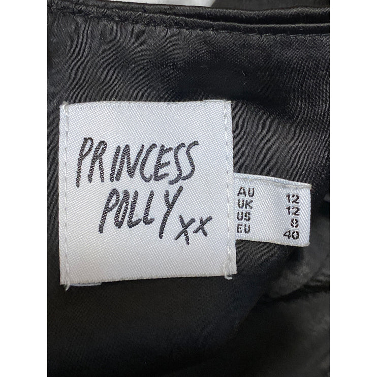 Princess Polly Chantell Colorblock Satin Sleeveless Square Neck Cami Tank Top 8