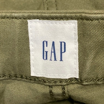 Gap Essential Khaki Mens Green 7" Straight Leg Performance Golf Chino Shorts 36