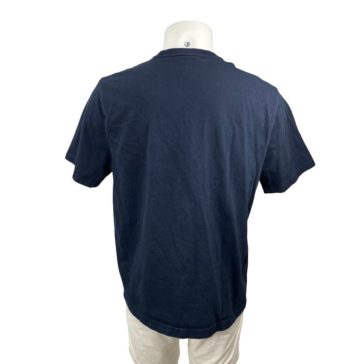 Banana Republic Men's Blue Crew Neck Short Sleeve Casual Tee Basic T-Shirt Top L