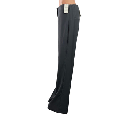 NEW Abercrombie & Fitch Quinn Gray Pleated High Rise Straight Leg Dress Pants 29