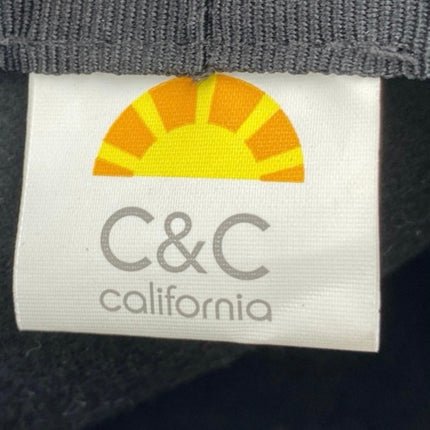 C&C California Women's Black Braided Bow 100% Wool Round Felt Bucket Hat OS