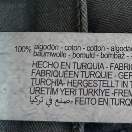 Zara Women's Green Gray High Waist Wide Leg Casual Denim Jeans Shorts Size 6