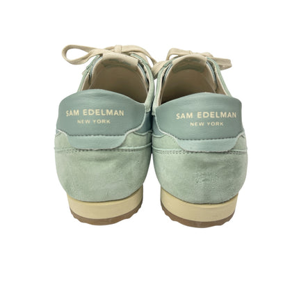 Sam Edelman Ivey Men's Green/White Lace Up Round Toe Athletic Sneakers Shoes 12