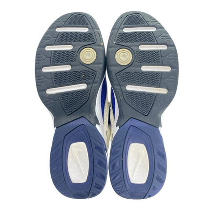 Nike M2K Tekno Men's White Blue Lace Up Low Top Athletic Sneakers Shoes Size 11