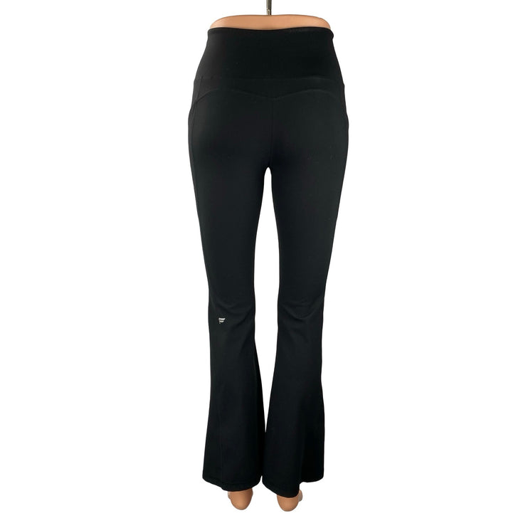 Fabletics PureLuxe Women's Black Yoga Athletic Activewear Flare Leggings Pants S